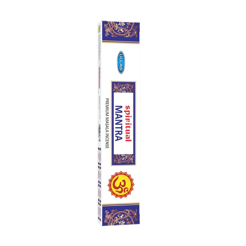 Ullas Spiritual Mantra Agarbathi Premium Masala Incense Sticks with Minty Fragrance , 180 Incense Sticks - Image 4
